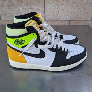 Nike Air Jordan I Retro OG - White/Black/Volt/University Gold